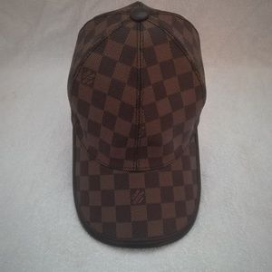 Auth. (Used) Louis Vuitton baseball Canvas Cap